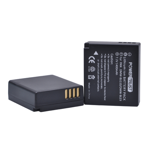 DMW-BLG10 DMW-BLG10E BLG10 BLG10PP BLE9 BLE9E Battery for Panasonic Lumix DMC GF6 GX7 GF3 GF5 ZS100 ZS60 LX100 GX85 DC-ZS70 GX80 ► Photo 1/6