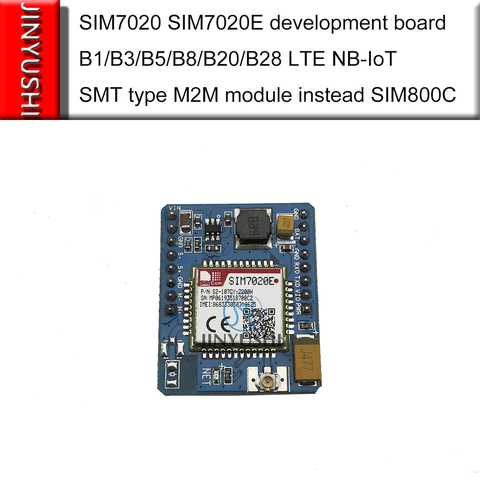 JINYUSHI New Arrival! SIM7020 SIM7020E development board B1/B3/B5/B8/B20/B28 LTE NB-IoT SMT type M2M module instead SIM800C ► Photo 1/4