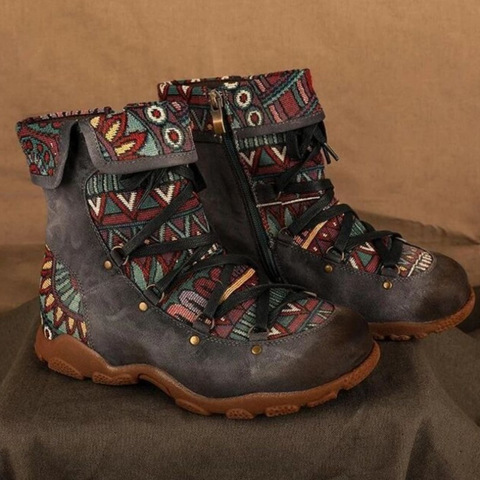 Martin boots women's new women's shoes winter women's boots Bohemian women's shoes ► Photo 1/6