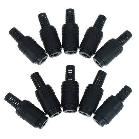 Hot sale 10pcs 2 Pin Din Female Plug Hifi Loudspeaker Connectors For Speaker ► Photo 1/6