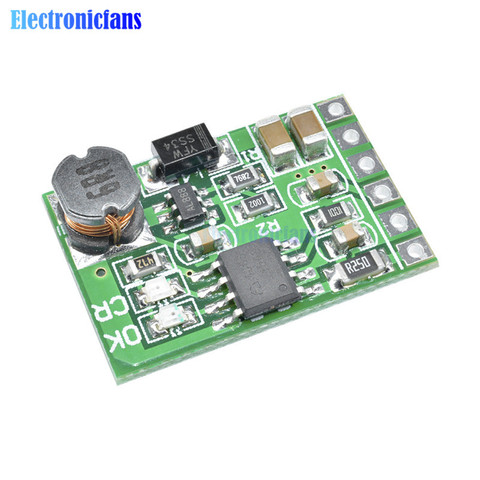 2in1 Lithium Battery Charger Discharger Board DC 5V 3.7V 5V to 12V DC 12V DC-DC Converter Step-up Module for IP PTZ Camera UPS ► Photo 1/6