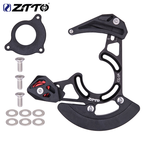 ZTTO MTB bike DH Chain guide CNC Wheel pulley Chain Guide stabilizer 32-38T RANGE chain guide ISCG 05 BB mount chain protector ► Photo 1/6