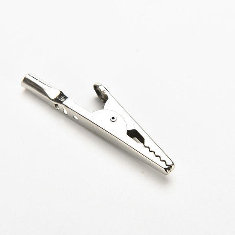 10Pcs/lot Stainless Steel Alligator Clips Alligator Crocodile Test Clips Cable Lead Screw Fixing Wholesale High Quality ► Photo 1/6