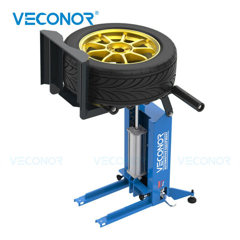 VECONOR Pneumatic Tyre Wheel Lifter for Tire Changer Universal Air Operation Tire Lifting Machine Wheel Moving Carrying Device ► Photo 1/6