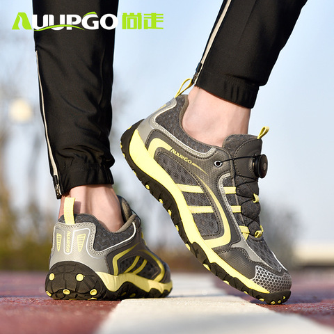 Original Auupgo Hot Sale Summer Outdoor Cycling Shoes Upstream Shoes for Women Men Quick-drying Non-slip Wear-resistant Hiking ► Photo 1/5