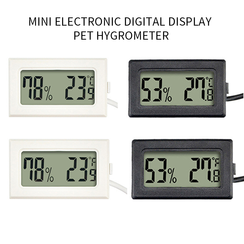 Mini Digital LCD Temperature Humidity Meter Thermometer Hygrometer Gauge Indoor 