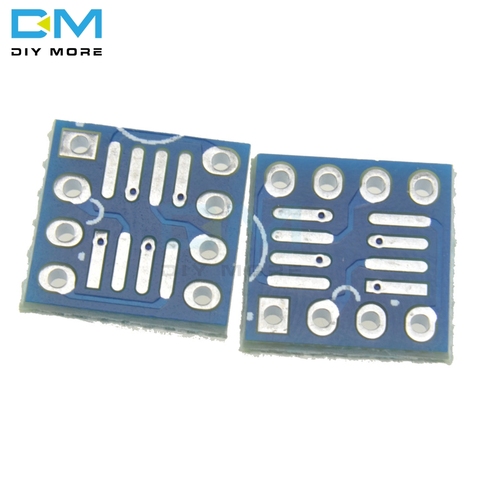 50PCS SOP8 SO8 SOIC8 TO DIP8 Interposer Board PCB Board Adapter Plate Module ► Photo 1/6