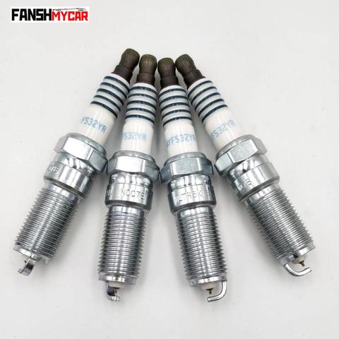 4Pcs/lot SPARK PLUGS For FORD MOTORCRAFT SP-530 SP530 AYFS32YR AYFS-32Y-R ► Photo 1/5