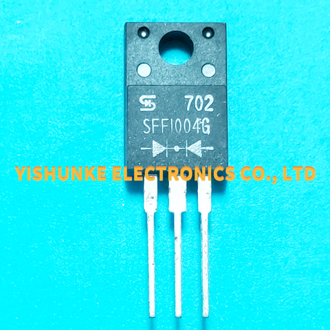 5PCS SFF1004G SFF1004 TO-220F 10A 200V Fast recovery diode ► Photo 1/1