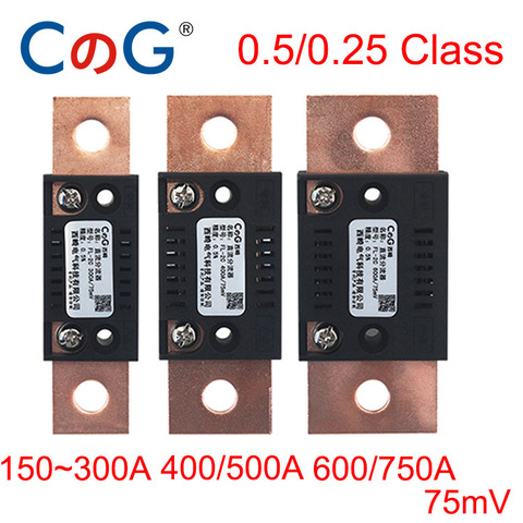 Shunt 150A 200A 250A 300A 400A 500A 600A 750A CG FL-2C 75mV dc Ammeter Current Shunt Resistor Manufacturer With Base ► Photo 1/6