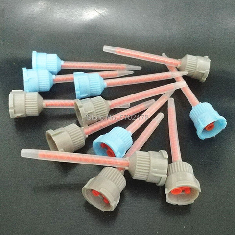 10pcs  Mixing Nozzle Static Mixing Nozzle Epoxy Adhesive Mixing Nozzles Applicator for Structural Adhesives 10:1 Cartridges ► Photo 1/6