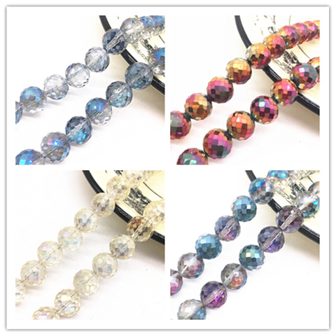 Wholesale 12mm Austria Faceted High Quality Crystal Glass Loose Spacer Round Beads Ball Handmade DIY Jewelry Making Bracelet ► Photo 1/6