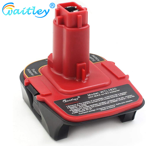 For Dca1820 20V 18V Usb Adapter Work With Dewalt Max Xr Dcb200 Dcb201 Dcb203 Dcb203Bt Dcb204 Dcb205 Dcb206 Compact Batteries ► Photo 1/6