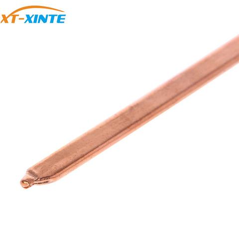 XT-XINTE Flat Copper Heat pipe 80mm/130mm/170mm/220mm/300mm Laptop CPU GPU Video Card Heat sink DIY Oblate Tube Heatpipe ► Photo 1/6