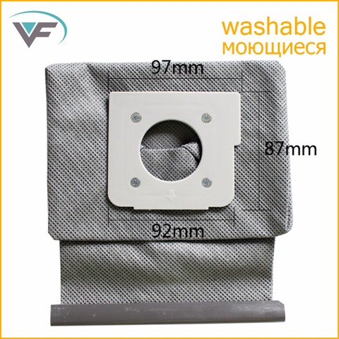 Vacuum cleaner bag Hepa filter dust bags cleaner bags for LG V-743RH V-2800RH V-2800RB V-2800RY New washable ► Photo 1/6