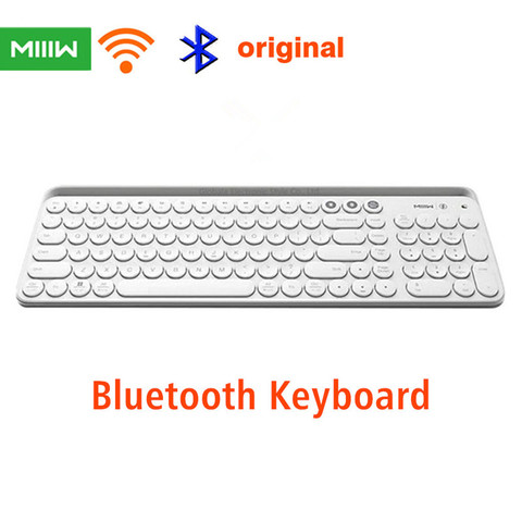 Miiiw Bluetooth Dual Mode Keyboard 104 Keys 2.4GHz Multi System Compatible for xiaomi gaming Office Wireless Keyboard +RUS paste ► Photo 1/6