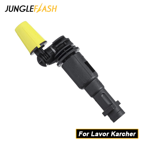 JUNGLEFLASH 360° Gimbaled Spin Nozzle Pressure Washer Spray Nozzle Tips Jet Water Gun Lance For Lavor Karcher K2-K7 Trigger Guns ► Photo 1/6