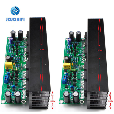 2pc L15 IRFP240 IRFP9240 Mono FET Amplifier Audio MOSFET Sound Finished Board with Radiator Heat Sink Amplifiers Assembled Board ► Photo 1/6