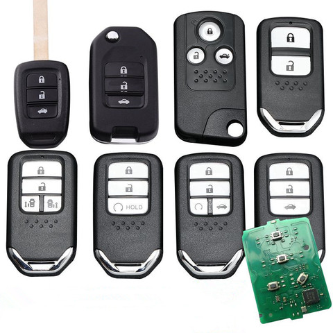 Car Keyless Smart Remote Key 433Mhz for Honda Accord CRV Civic CR-V FIT Odyssey City Jazz XRV Vezel HRV URV Intelligent Remote ► Photo 1/6