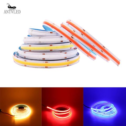 COB LED Strip Light High Density Flexible FOB 384/528 LEDs/m Led Lights Tape ,Nature White/Warm White/White ► Photo 1/6