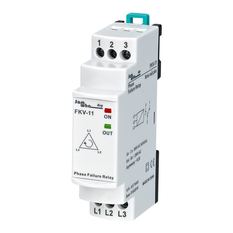 Samwha-Dsp FKV-11 Three-Phase Phase Failure, Phase Asymmetry Relay, (Asym. 30%), (Non-Neutual) ► Photo 1/4