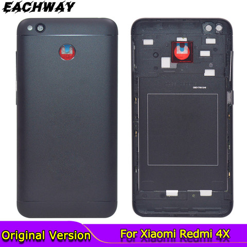 New Xiaomi Redmi 4X Back Battery Cover Metal+Camera Glass+Side Keys Rear Housing Redmi 4X Battery Door Case Replacement Parts ► Photo 1/6