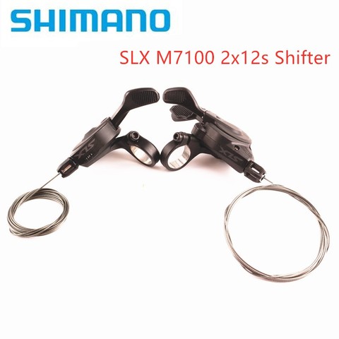 SHIMANO SLX M7100 2x12s DEORE M6100 Clamp Shifter Lever Original SHIMANO  M7100 i-spec EV Lever Right 12 Speed ► Photo 1/6