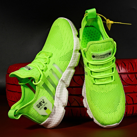 Breathable Men Sneakers Male Shoes Adult High Quality Comfortable Non-slip Soft Mesh Men Shoes Summer New Support Dropshipping ► Photo 1/6