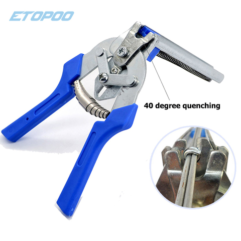 Hog Ring Plier Tool and 600pcs M Clips Staples Chicken Mesh Cage Wire Fencing Caged clamp ► Photo 1/6