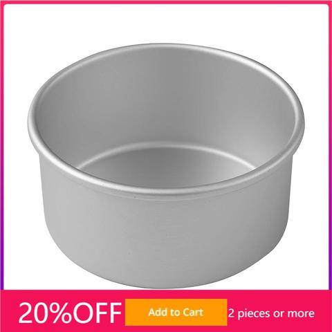 Aluminum Alloy Die Round 4/5/6/7/8/9/10 Inch Cake Mold Cake Template Baking Dish Baking Mould Pan Pattern Bakeware Tool cozinha ► Photo 1/5