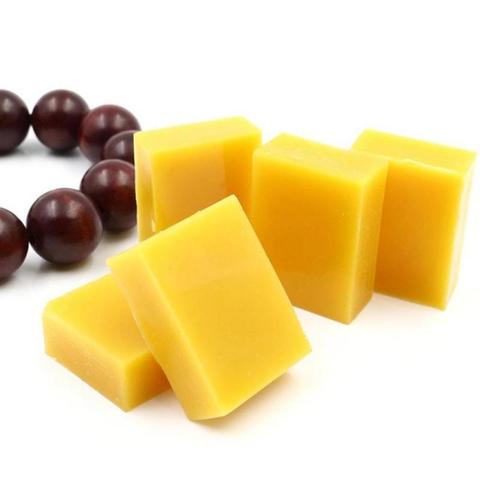 100% Organic Natural Pure Beeswax Honey Wax Bee Cosmetic Maintenance Floor Polishing Leather Protect Wood Furniture 5/4/2/1Pcs ► Photo 1/6