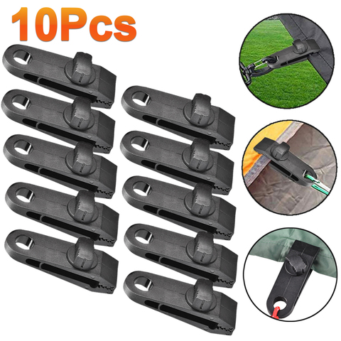 5/10Pcs DIY Tarp Clamp Awning Tent Canopy Clamp Clip Snap Canvas Anchor Gripper Caravan Jaw Grip Trap Tighten Woodworking Tools ► Photo 1/6