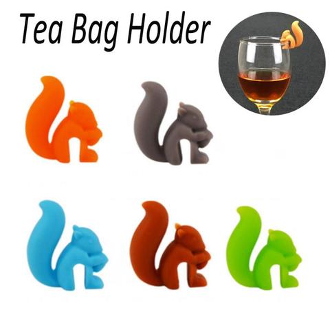 Snail Shaped Silicone Tea Bag Holder Cup Mug Hanging Tool