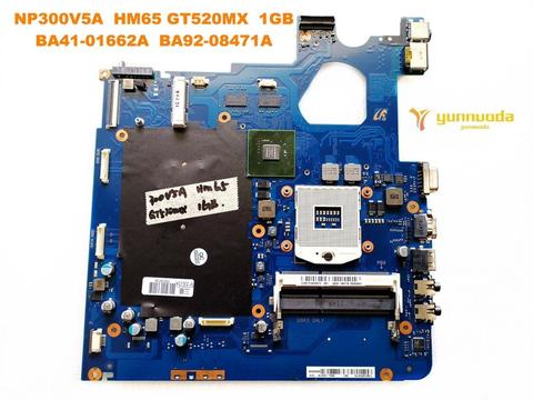 Original for Samsung  NP300V5A  laptop motherboard HM65 GT520MX  1GB  BA41-01662A  BA92-08471Atested good free shipping ► Photo 1/4