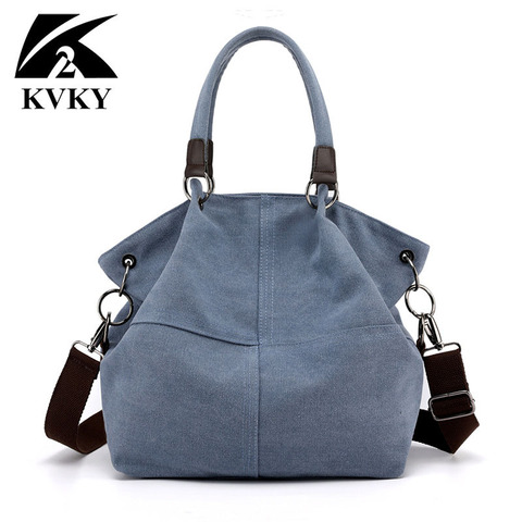 High Quality Canvas Women Handbag Casual Large Capacity Hobos Bag Hot Sell Female Totes Bolsas Trapeze Ruched Solid Shoulder Bag ► Photo 1/6