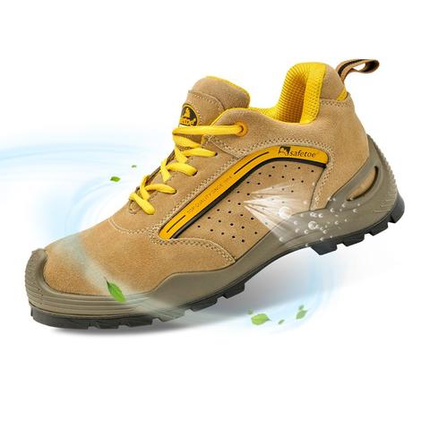 SAFETOE Safety Shoes breathable With Steel Toe Work Shoes Men Casual Protective Footwear Anti-piercing Sports Boots Shoes Woman ► Photo 1/6