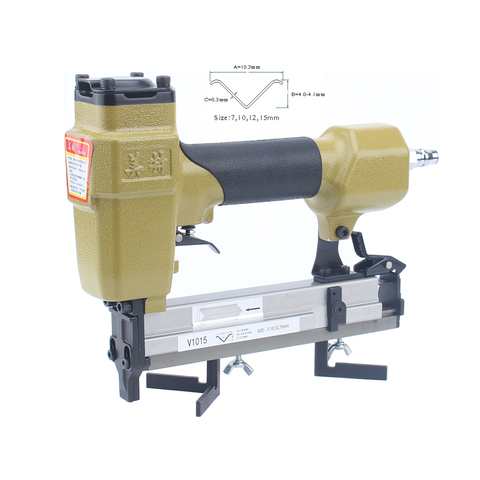 Meite V1015 Pneumatic V Nailer Frame Nailer Gun Air  Nail Gun nailer  V-type nail 4*10.3mm 7-15mm Frame Stapler Gun Tools ► Photo 1/6