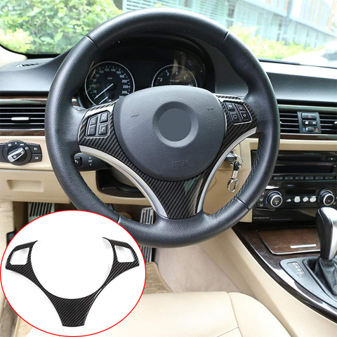 Car Steering Wheel Button Decoration Frame Trim For BMW 3Series E90 E92 E93 2005-12 1Series E82 E87 2004-2011 X1 E84 Accessories ► Photo 1/6
