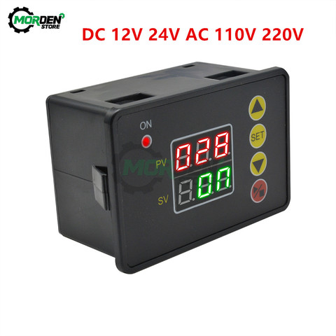 DC 12V 24V AC 110V 220V Programmable Digital Time Delay switch relay T2310 Normally Open timer control module 0-999s/min/hour ► Photo 1/6