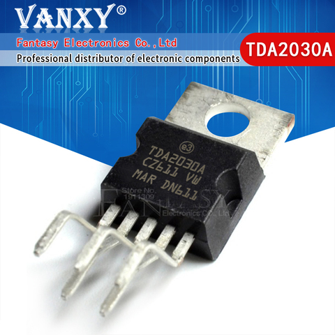 10pcs TDA2030 TO220-5 TDA2030A TO-220 linear audio amplifier short-circuit and thermal protection IC ► Photo 1/5