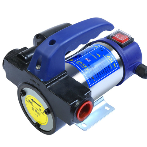 12V 24V 220V Electric Diesel Kerosene Portable Fuel Oil Transfer Pump Self Priming with Pressure Switch Auto pump ► Photo 1/4