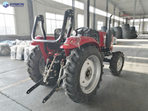 SYNBON New Mini Tractor 40hp 4wd Farm Tractor Multi-function Agricultural Compatible Tractor ► Photo 1/6