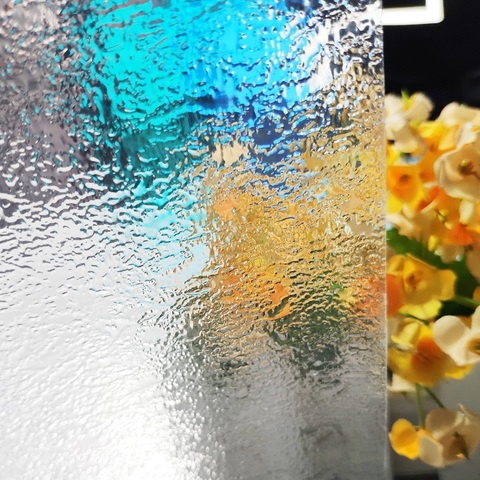 Rain Pattern Window Film Static Cling No Glue Privacy Protection Anti-UV Removable Reusable Drop-Shipping Opaque Window Covering ► Photo 1/6