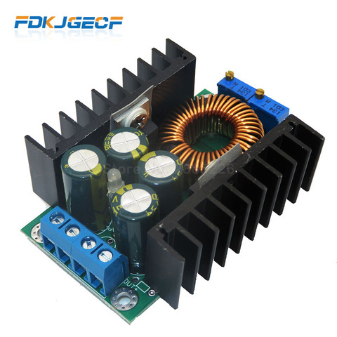 300W XL4016 DC-DC Max 9A Step Down Buck Converter 5-40V To 1.2-35V Adjustable Power Supply Module LED Driver for Arduino ► Photo 1/2