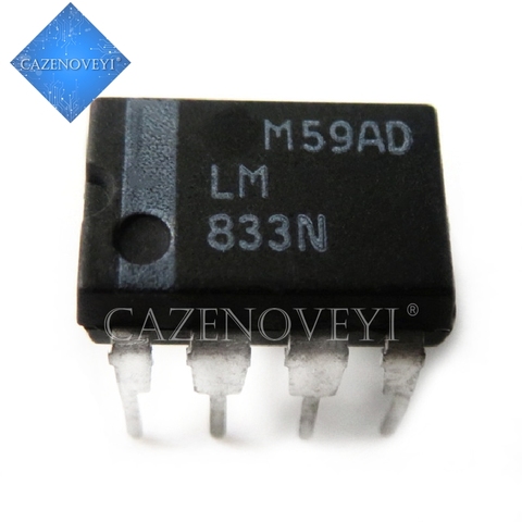 10pcs/lot LM833N DIP8 LM833 DIP IC In Stock ► Photo 1/1