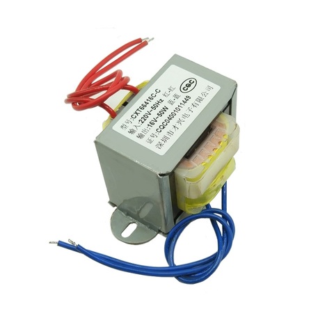 EI-50W Type 50W Transformer 220V to AC16V Current 3A 16V AC Transformer EI66 DB-50VA ► Photo 1/1