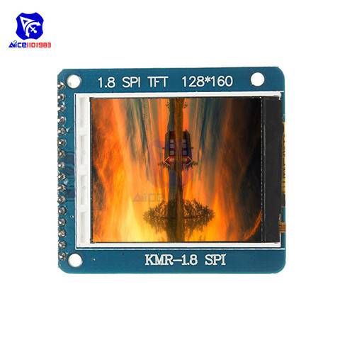 diymore 1.8 Inch SPI Serial TFT 128x160 Pixels Display LCD Module Breakout ST7735R for Arduino 51 AVR STM32 ► Photo 1/1