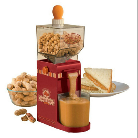 Household Electric Peanut Machine Nutmeg Mills Small Cooking Grinder Sesame Paste Machine Automatic Refiner ► Photo 1/6