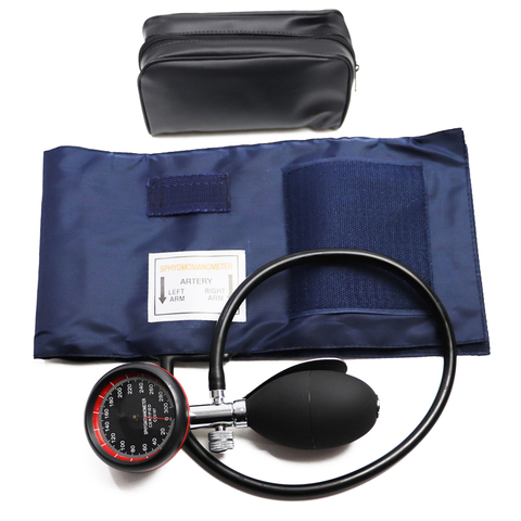 Classic Blood Pressure Monitor BP Adult Cuff Tonometer Arm Aneroid Sphygmomanometer with Manual Pressure Gauge ► Photo 1/6