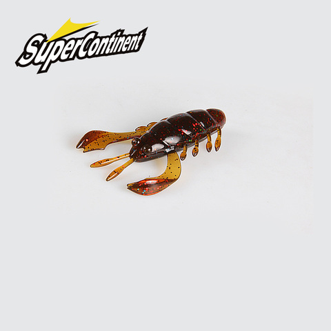 2022 Supercontinent new shrimp type bait fake bait larva 85mm 11.5g/3pcs Soft bait fishing ► Photo 1/6
